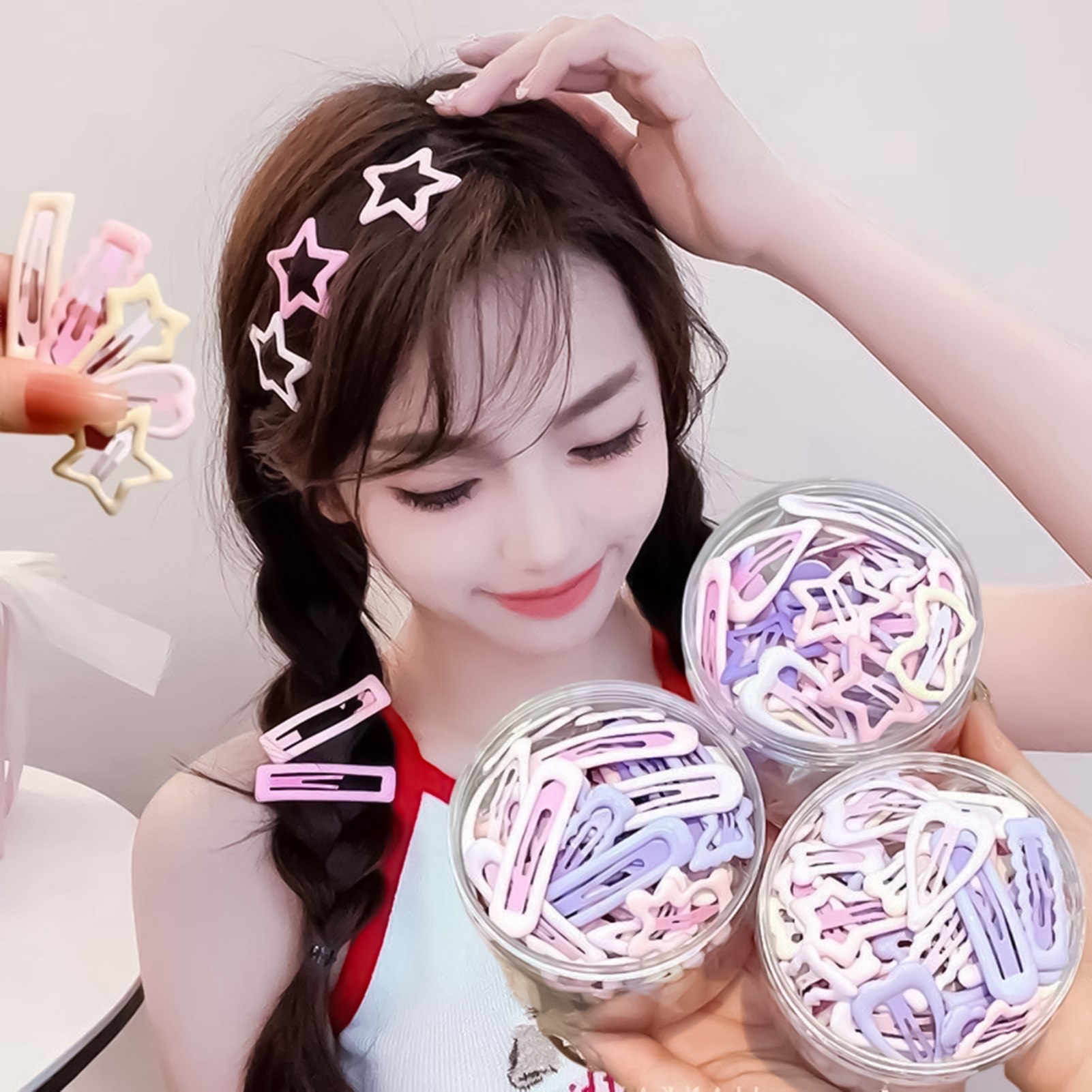 3PCS Tatlı Stil Şapka İğneleri - Lifestyle Of Korean incelemesi ve fiyatı