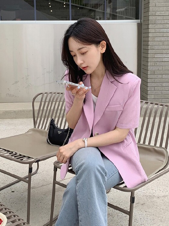 Kadın Kısa Kollu Takım Elbise  - Korean Daily Lifestyle incelemesi ve fiyatı